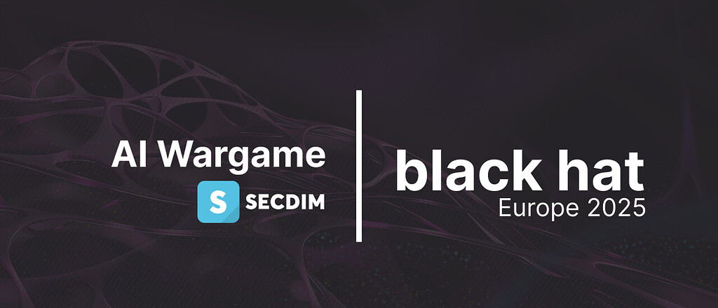 AI Wargame at Black Hat EU London 2025