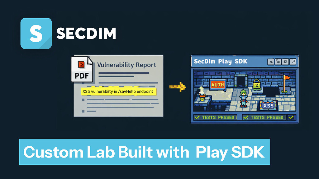 Create Custom Labs Using Your Codebase and Security Reports