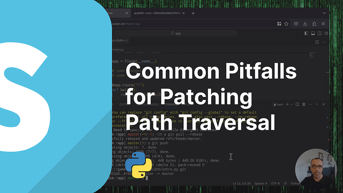 Common Pitfalls for Patching Path Traversal