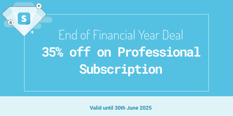 35% OFF End of Financial Year Deal 2025
