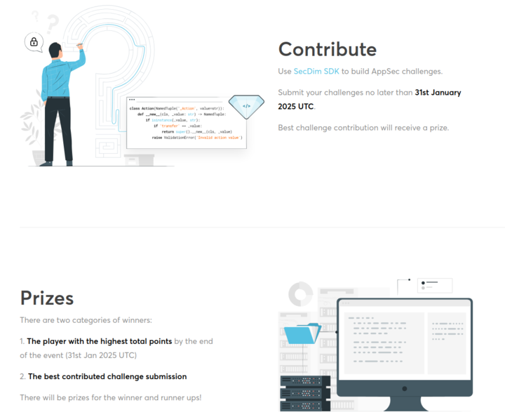 Holiday Wargame: Contribute Challenges, Win Prizes
