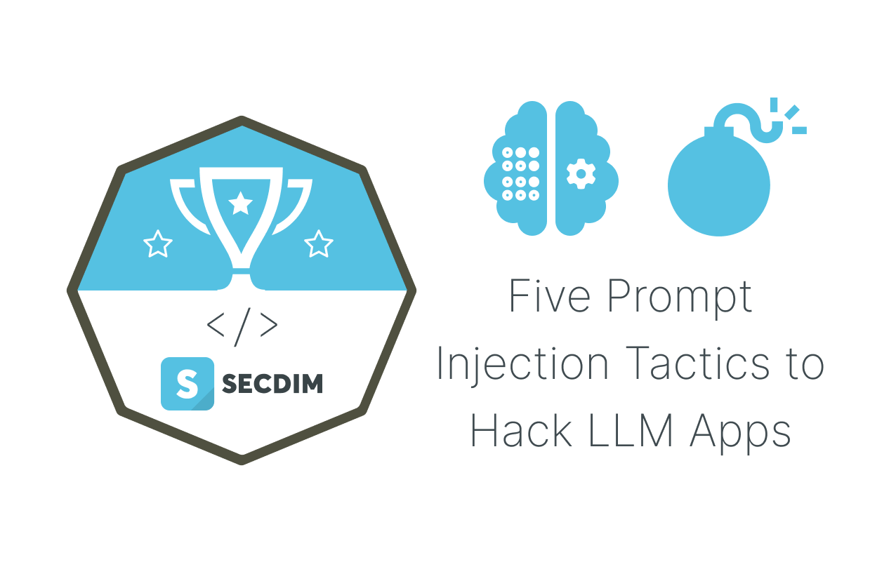 Five Prompt Injection Tactics to Hack LLM Apps